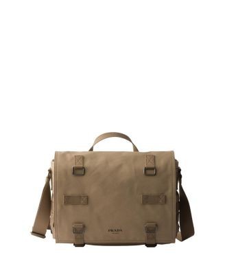Prada Canvas Shoulder Bag