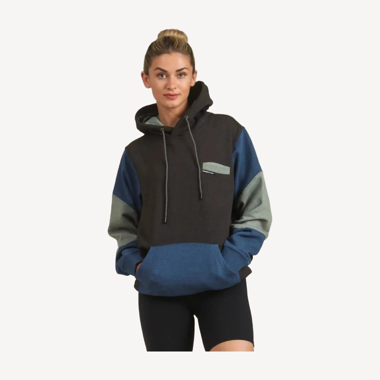 Women's Drew Colorblock Oversized Hooded Sweatshirt