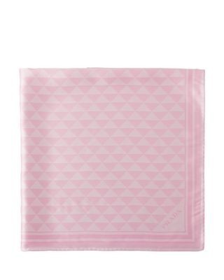 Prada Jacquard Silk Scarf 90X90