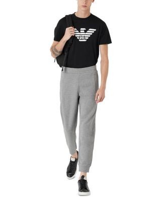 Emporio Armani Essential Pima Cotton Logo Graphic Tee
