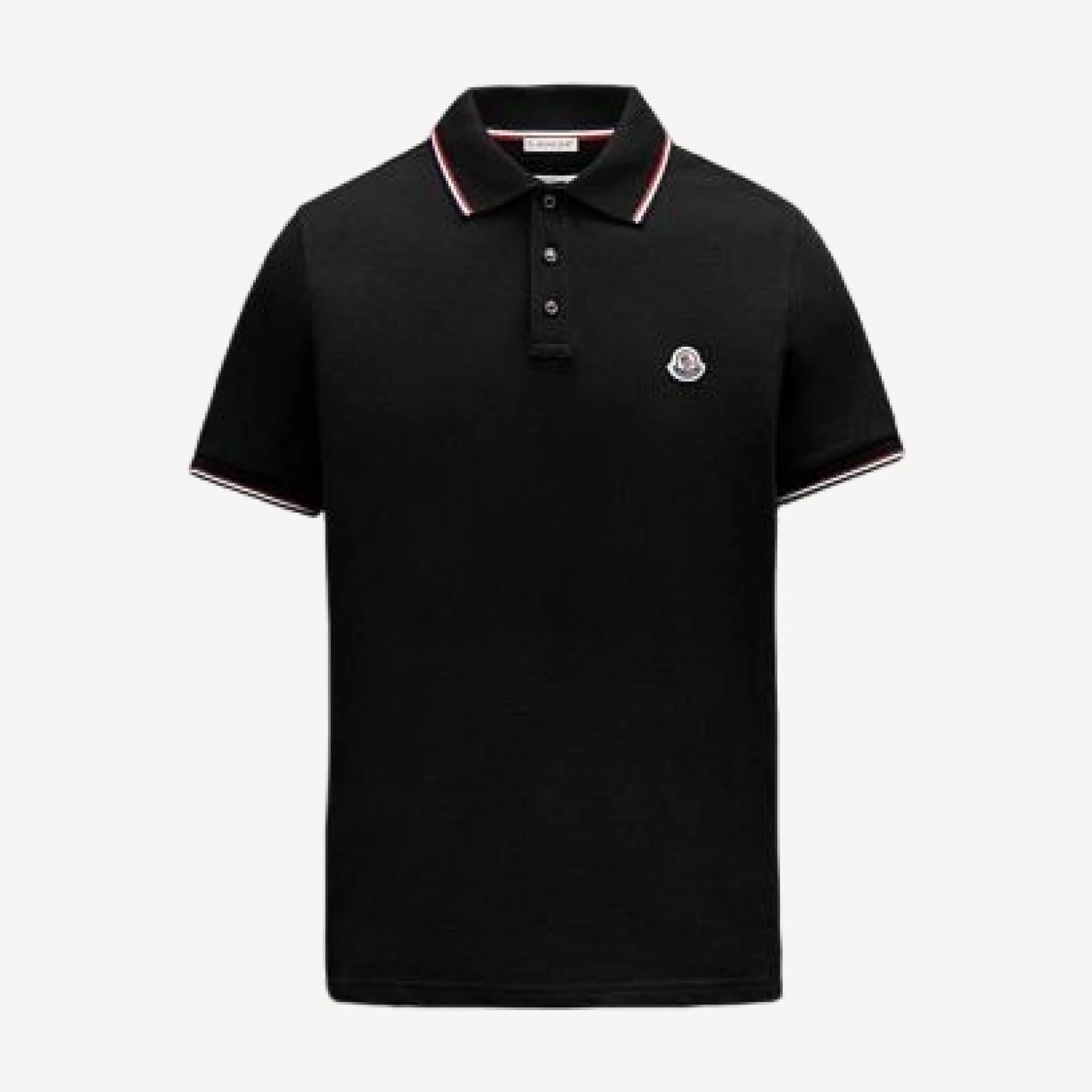Moncler Cotton Tipped Polo