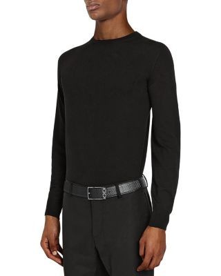 Salvatore Ferragamo Men's Gancini Embossed Reversible Leather Belt