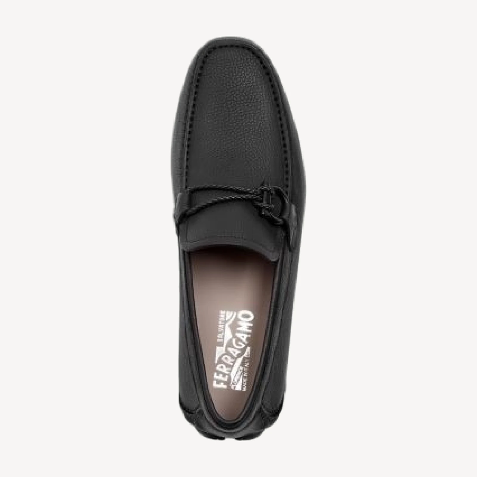 Ferragamo Men's Front 4 Moc Toe Drivers