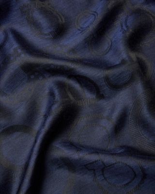 Ferragamo Fibbie Gancini Silk & Cashmere Stole