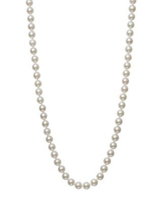 Bloomingdale's Fine Collection Cultured Freshwater Pearl Necklace in 14K Yellow Gold, 18