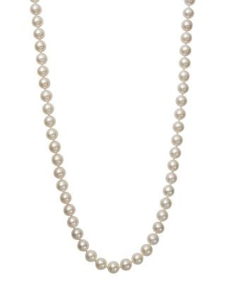 Bloomingdale's Fine Collection Cultured Freshwater Pearl Necklace in 14K Yellow Gold, 18