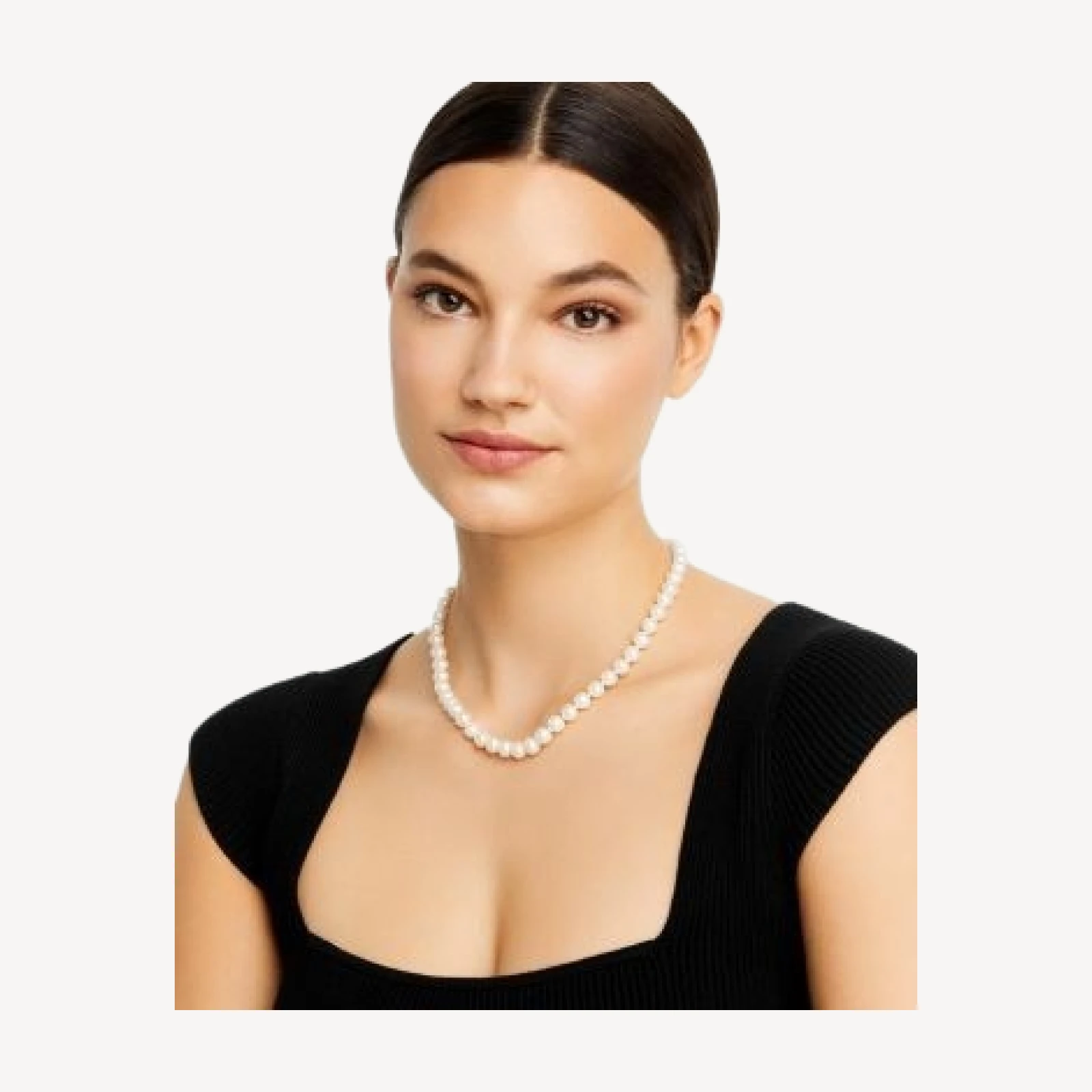 Bloomingdale's Fine Collection Cultured Freshwater Pearl Necklace in 14K Yellow Gold, 18