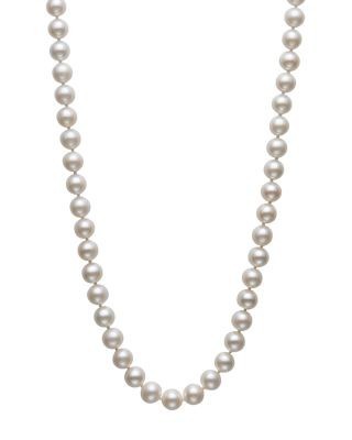 Bloomingdale's Fine Collection Cultured Freshwater Pearl Necklace in 14K Yellow Gold, 18