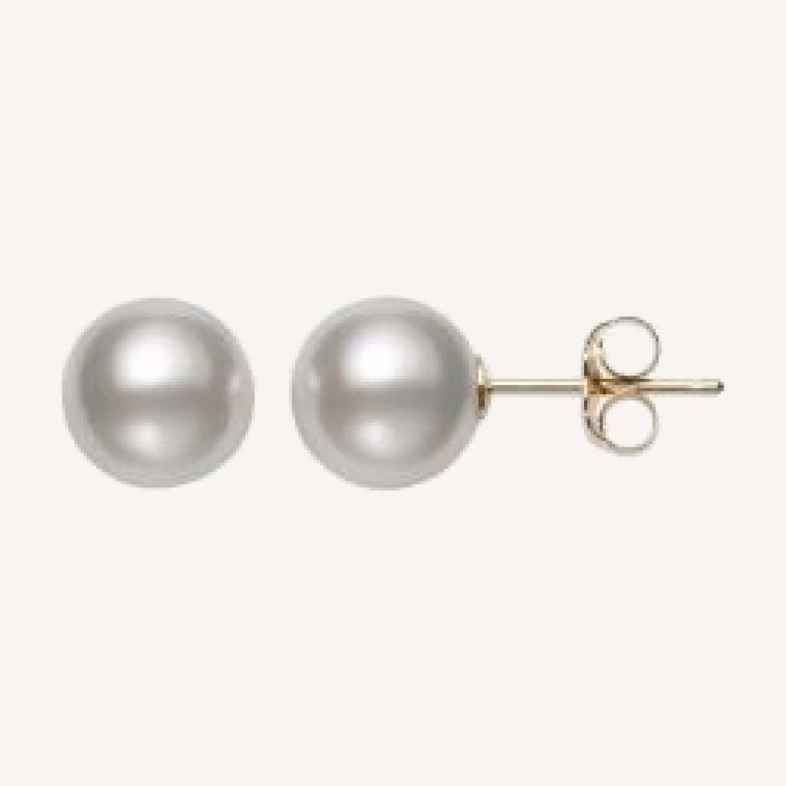 Bloomingdale's Fine Collection Akoya Cultured Pearl Stud Earrings in 14K Yellow Gold
