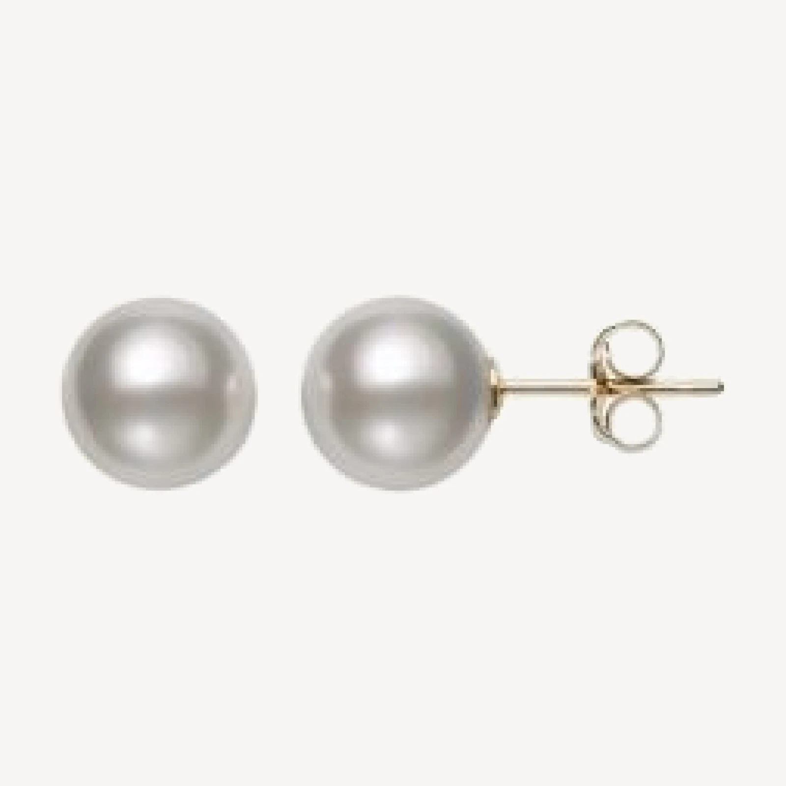 Bloomingdale's Fine Collection Akoya Cultured Pearl Stud Earrings in 14K Yellow Gold