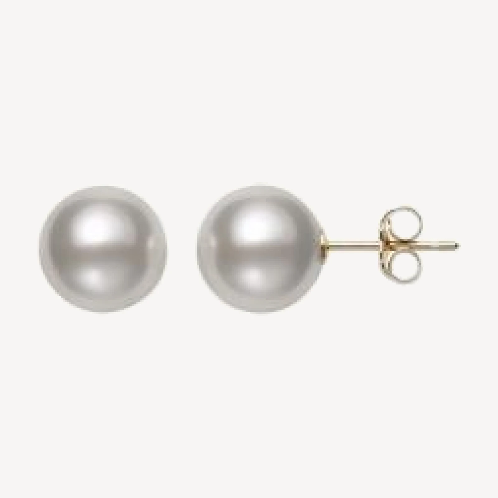 Bloomingdale's Fine Collection Akoya Cultured Pearl Stud Earrings in 14K Yellow Gold