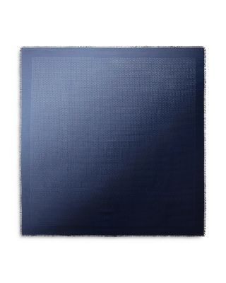 Ferragamo Gancini Jacquard Wool & Silk Scarf