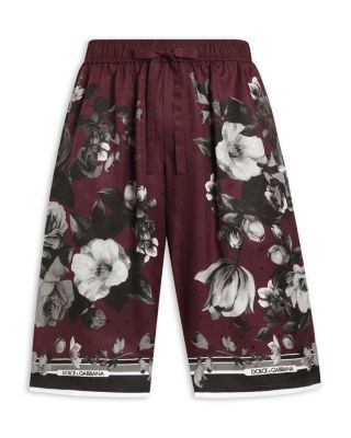 Dolce & Gabbana Peony Bermuda Shorts