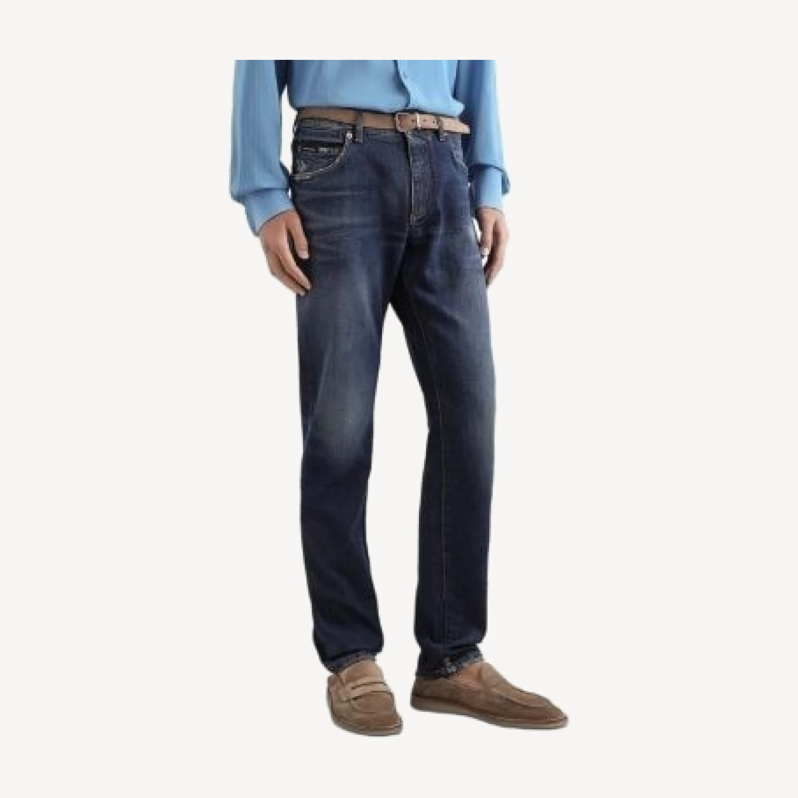 Dolce & Gabbana Slim Fit Jeans in Dark Blue