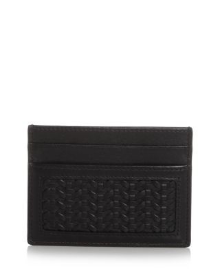 Dolce & Gabbana Braided Leather Cardholder
