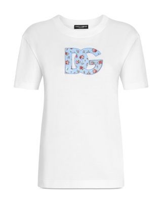 Dolce & Gabbana Dg Print Jersey T Shirt
