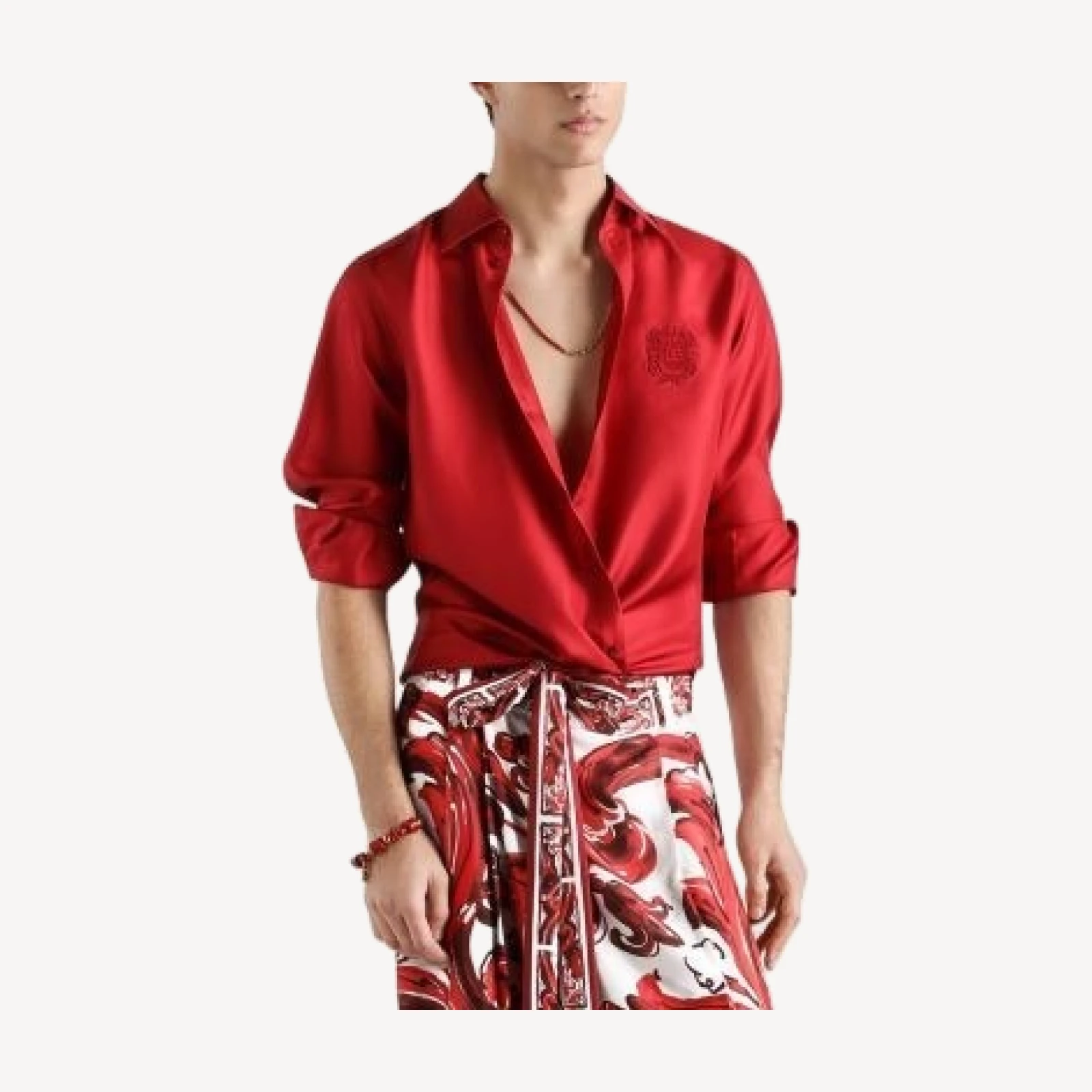 Dolce & Gabbana Crest Graphic Shirt