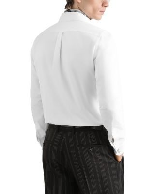 Dolce & Gabbana Heraldic Patch Cotton Shirt