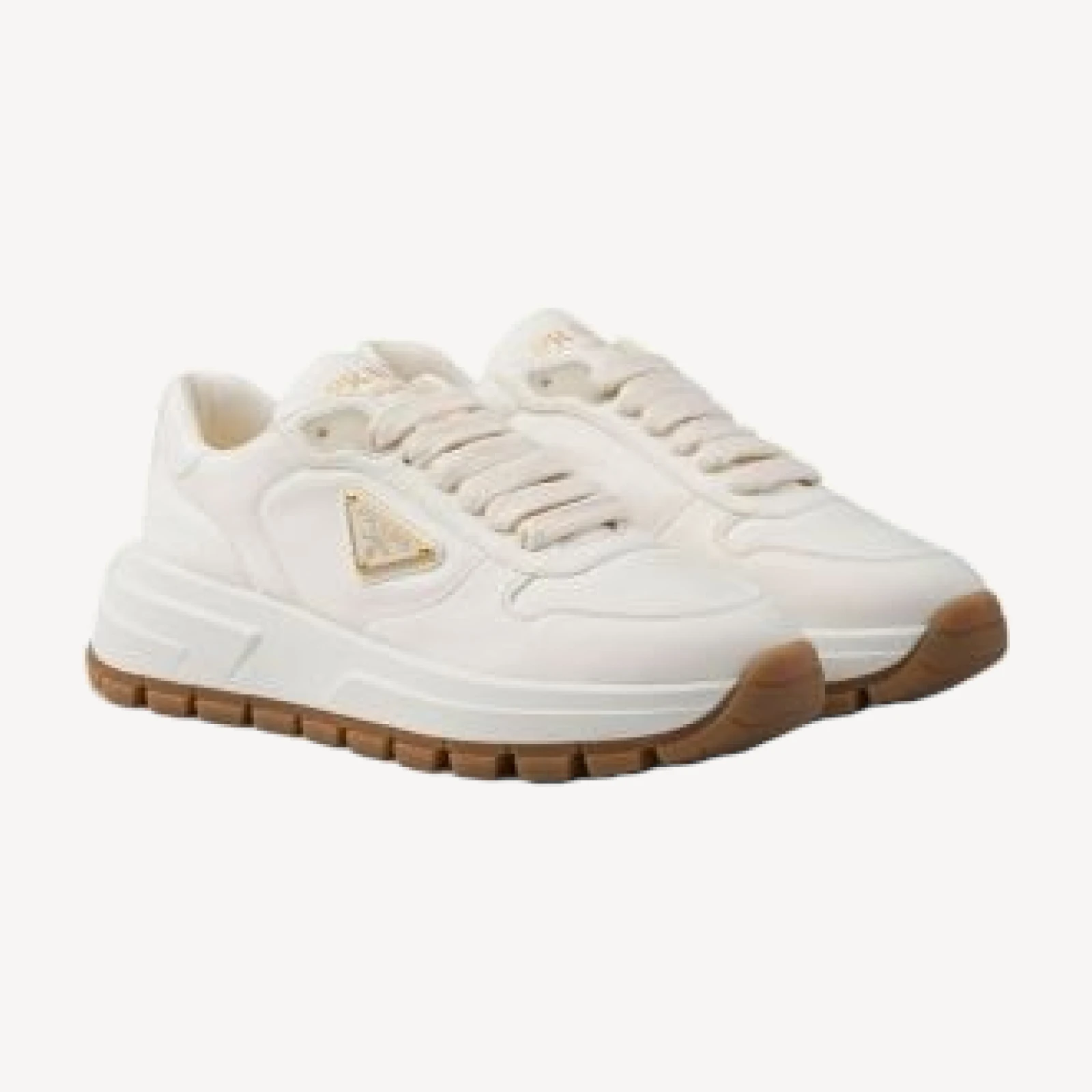 Prada Women's Prax 01 Leather Sneakers