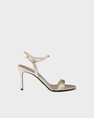 Prada Women's Patent Saffiano Leather Sandals