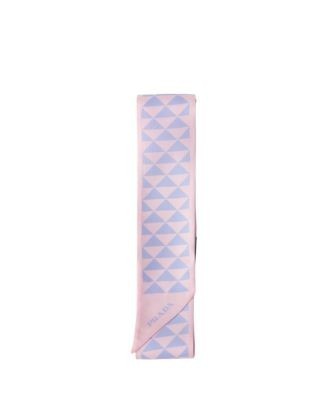 Prada Printed Silk Tie