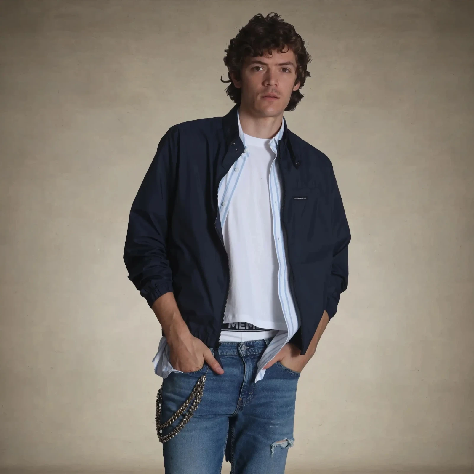 Men's Packable Windbreaker Jacket