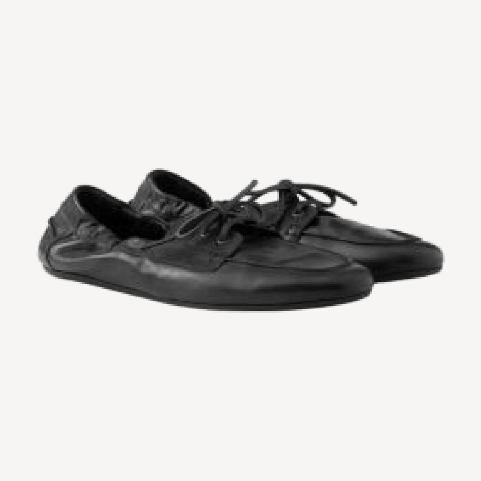 Prada Men's Shuffle Antiqued Leather Laced Shoes