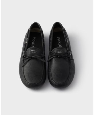 Prada Men's Leather Driving Shoe