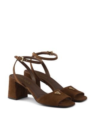 Prada Women's Suede Sandals