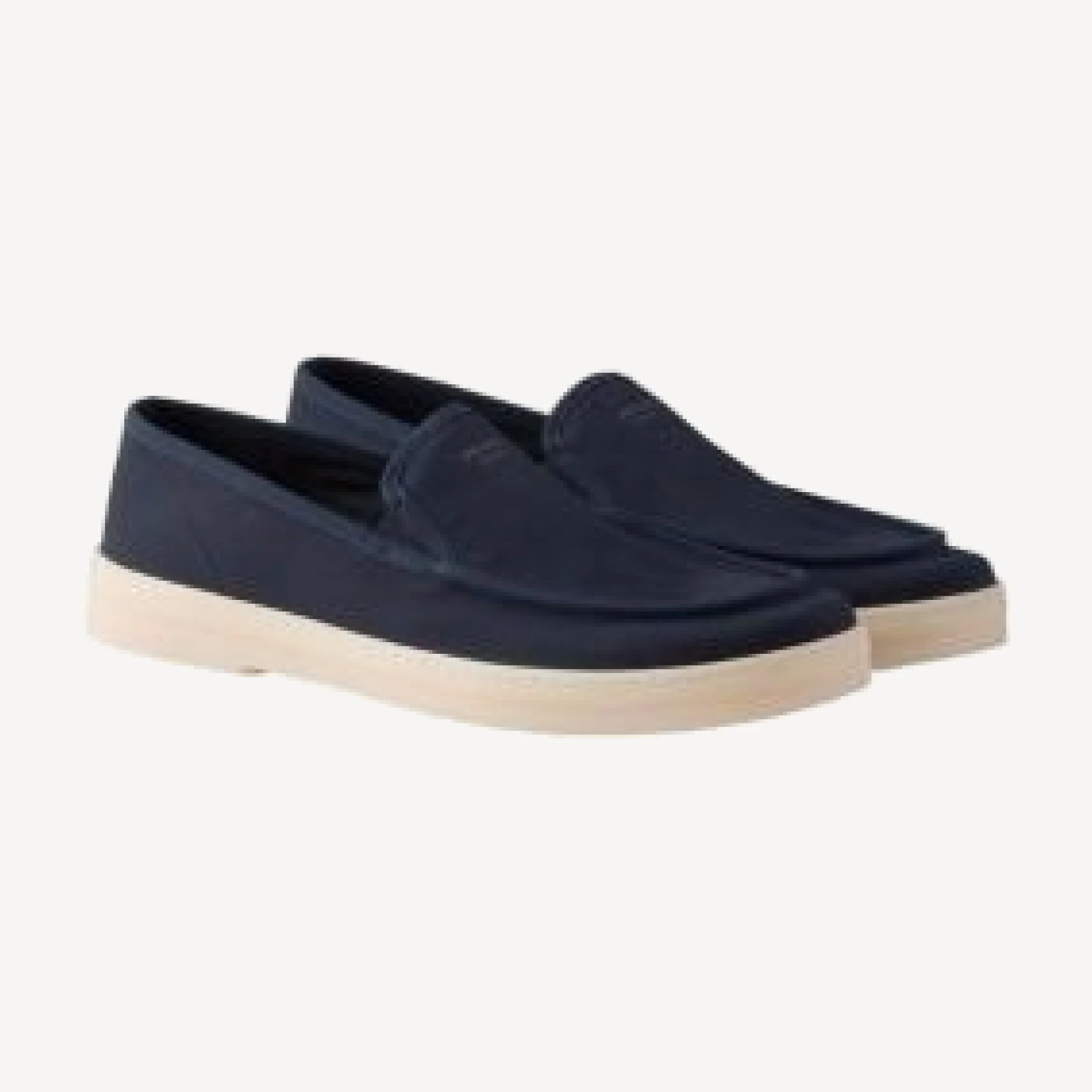 Prada Men's Fabric Loafers