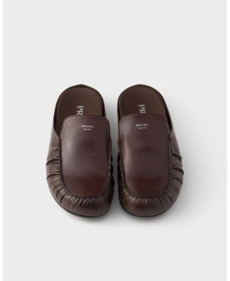 Prada Men's Leather Mules