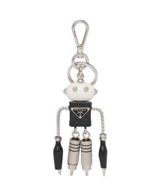 Prada Robot Saffiano Leather Bag Charm