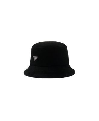 Prada Shearling Bucket Hat