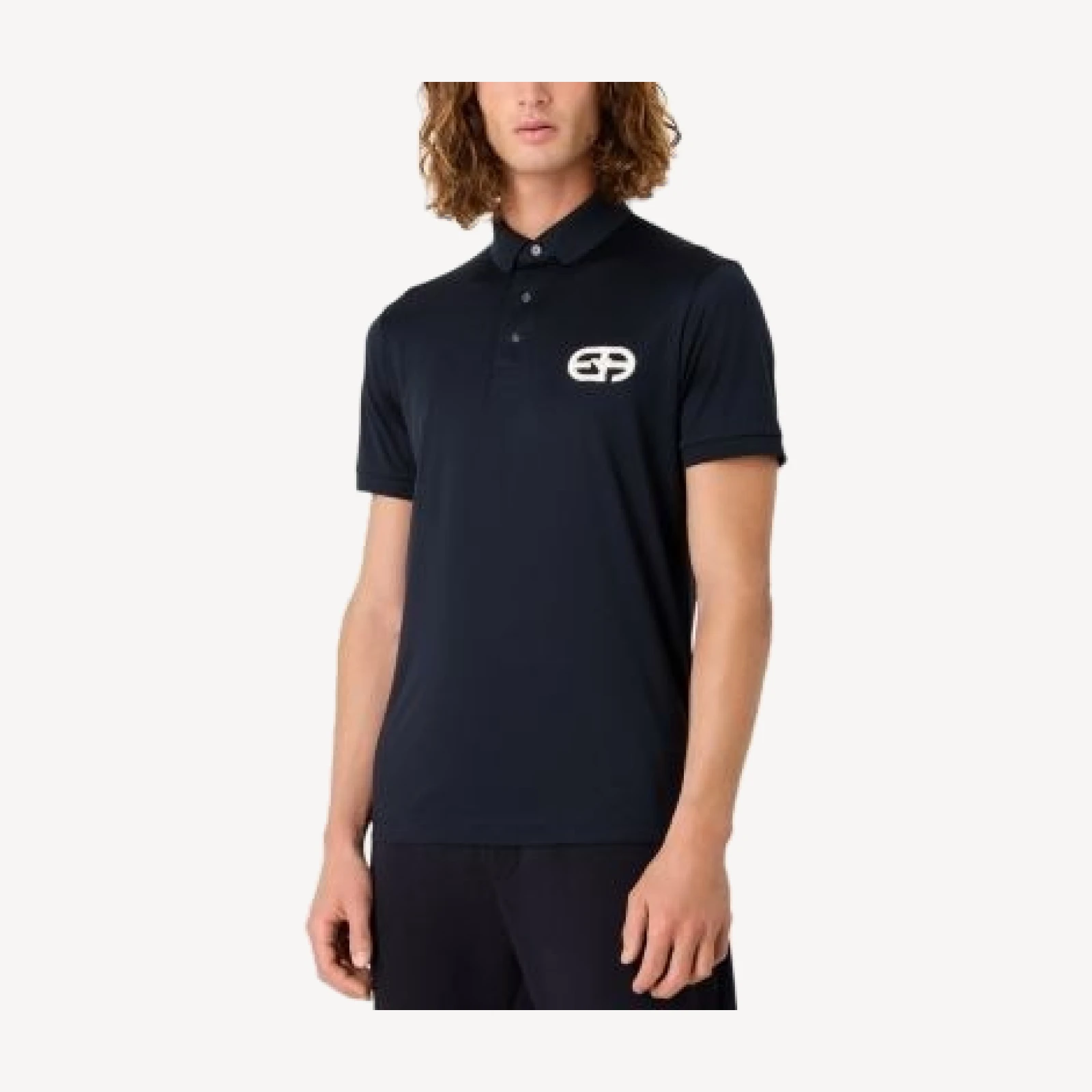 Emporio Armani Essential Ea Recreate Embroidered Logo Polo