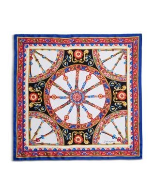 Dolce & Gabbana Carretto Silk Twill Scarf