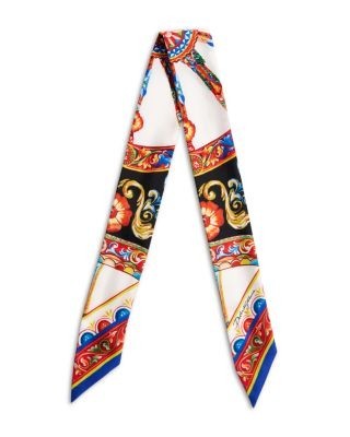 Dolce & Gabbana Carretto Silk Twill Bandeau