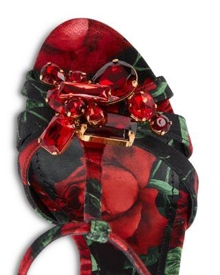 Dolce & Gabbana Women's Embellished Strappy Sandals