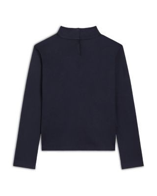 Dolce & Gabbana Girls' Long Sleeve Mock Neck Top - Little Kid, Big Kid