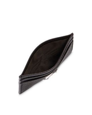 Dolce & Gabbana Logo Grained Leather Card Case