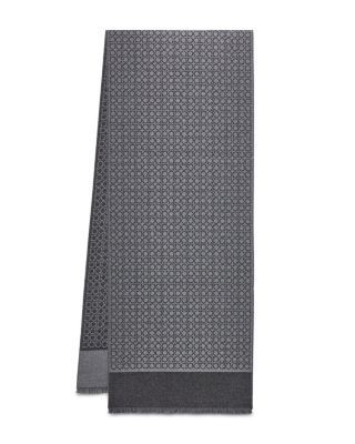 Ferragamo Logo Wool Scarf