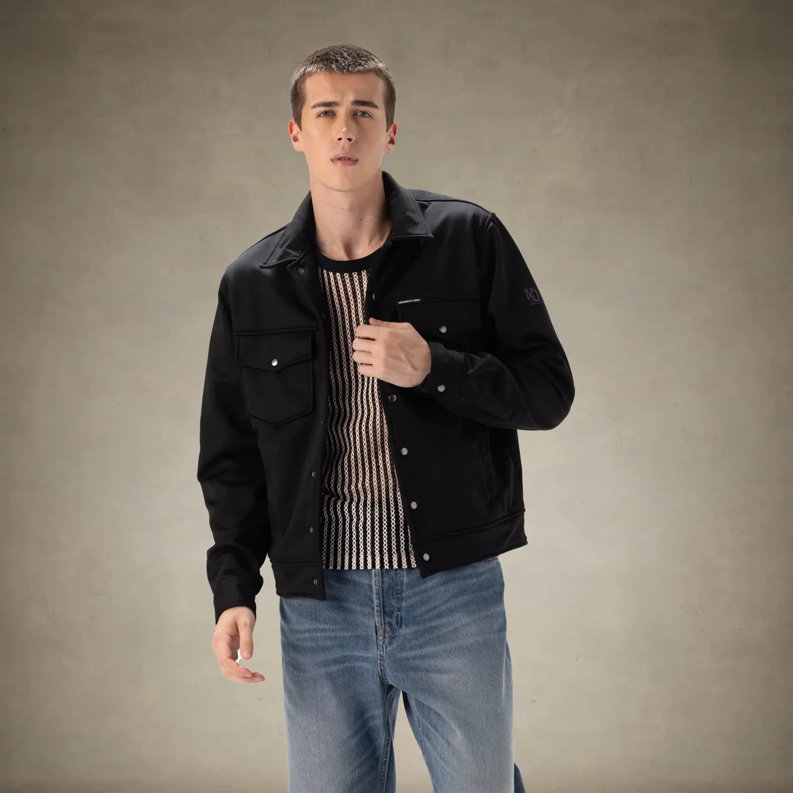 Men's Soft Shell Shirt Jacket
