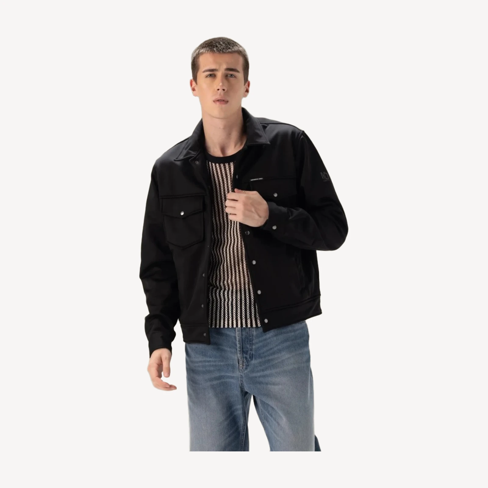 Men's Soft Shell Shirt Jacket