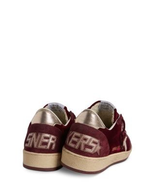 Golden Goose Women's Ballstar Velvet Embellished Sneakers