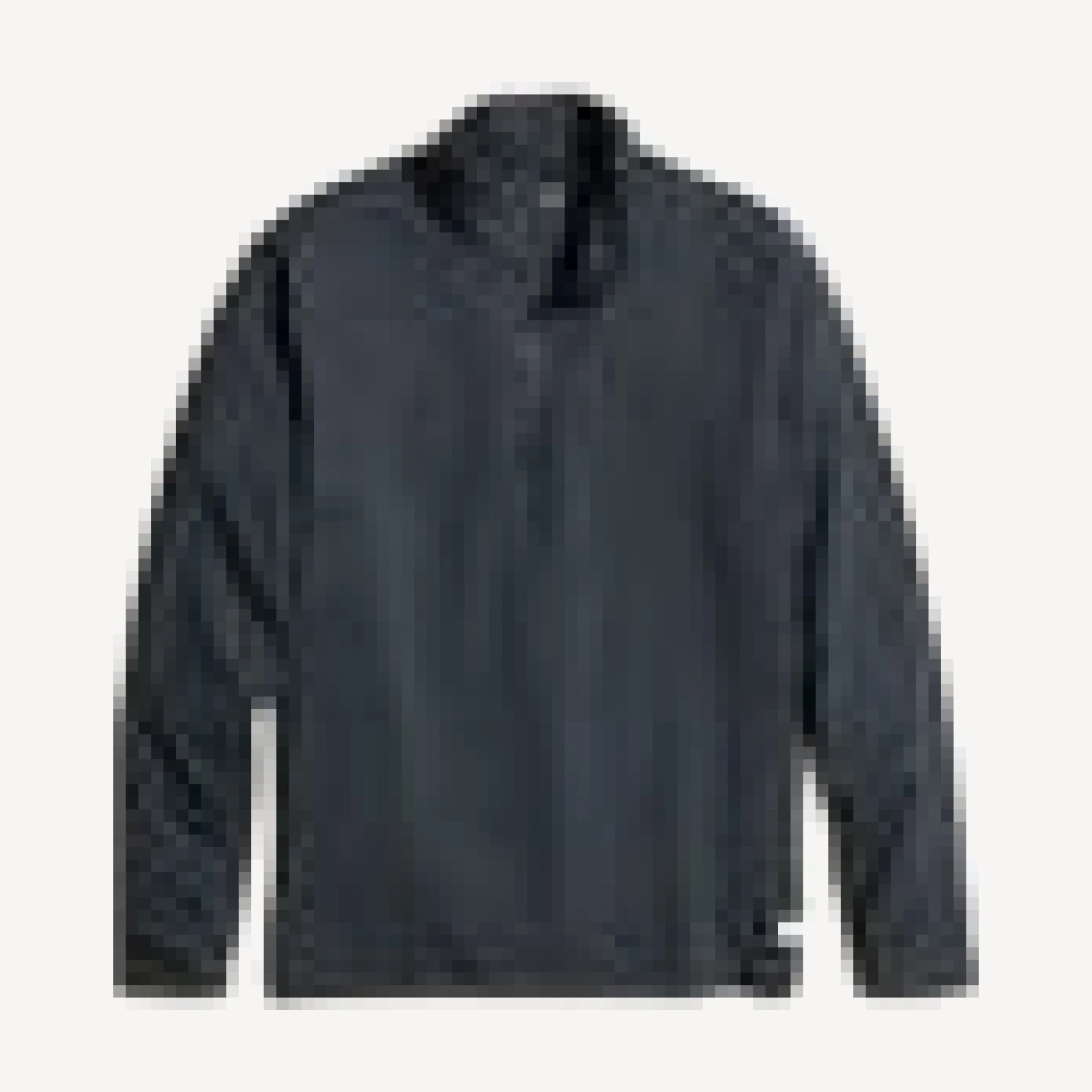 Men's Re-Spun Sport Quarter Zip in Charcoal