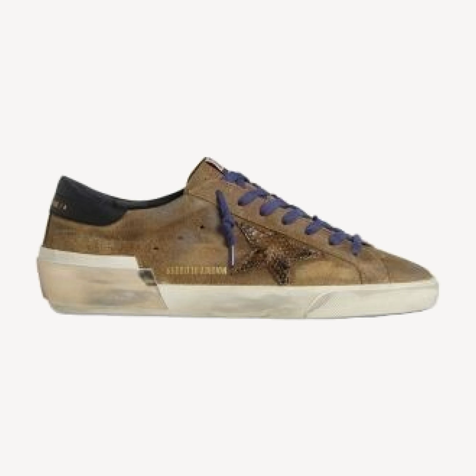 Golden Goose Unisex Super Star Waxed Suede Sneakers