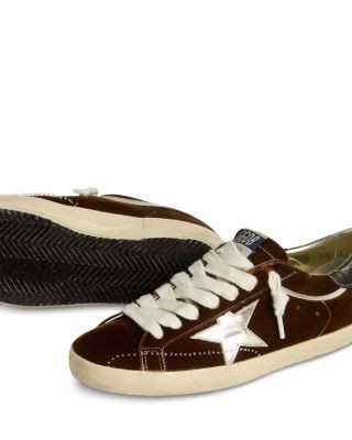 Golden Goose Unisex Super Star Velvet Sneakers