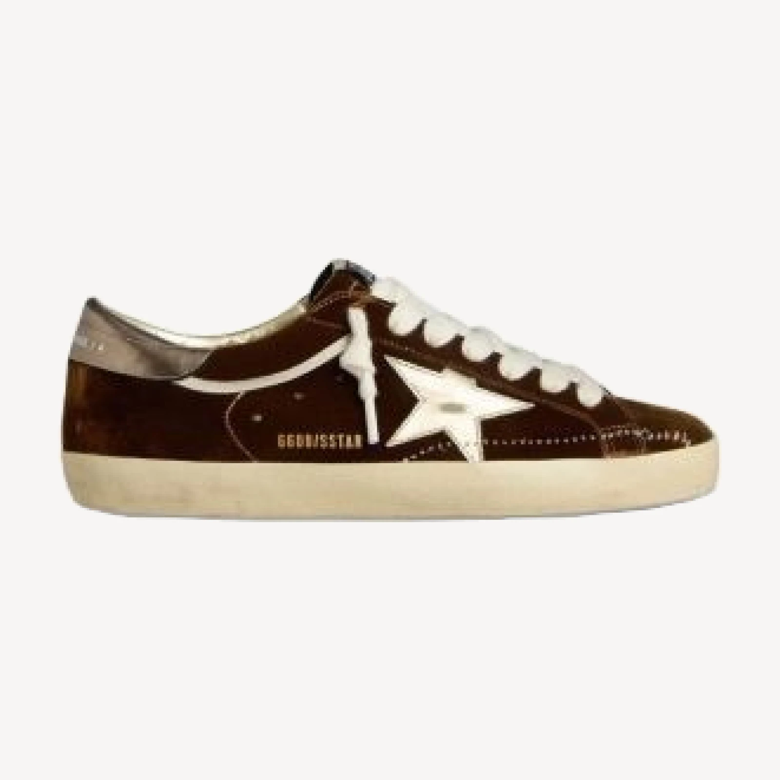 Golden Goose Women's Super Star Velvet Up Low Top Sneakers