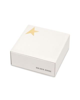 Golden Goose Women's Kit Polyester Tubular Trekking Lace 3 Hatches and Silver Metal Final with Logo Golden Goose Laces