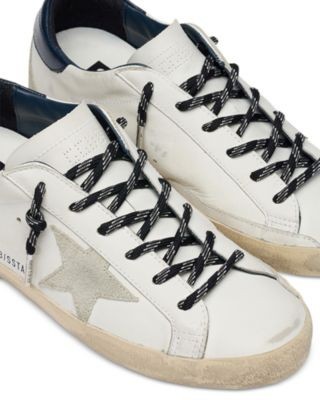 Golden Goose Women's Kit Polyester Tubular Trekking 8 Hatches Two-Tone and Silver Metal Final with Logo Golden Goose Laces