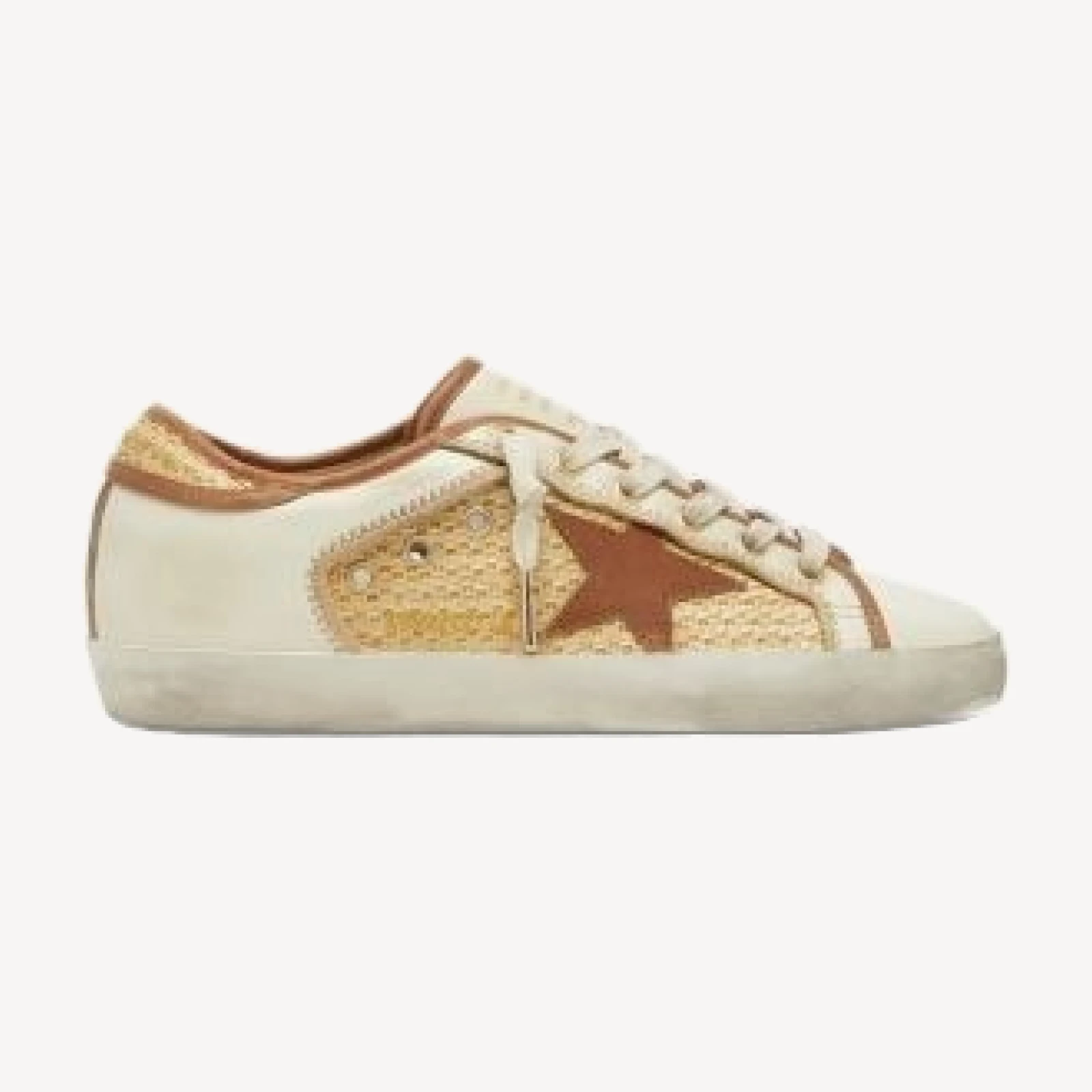 Golden Goose Women's Super Star Raffia Sneakers